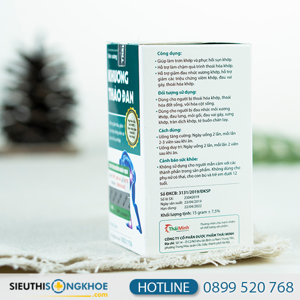 Khương Thảo Đan Hộp 30 viên