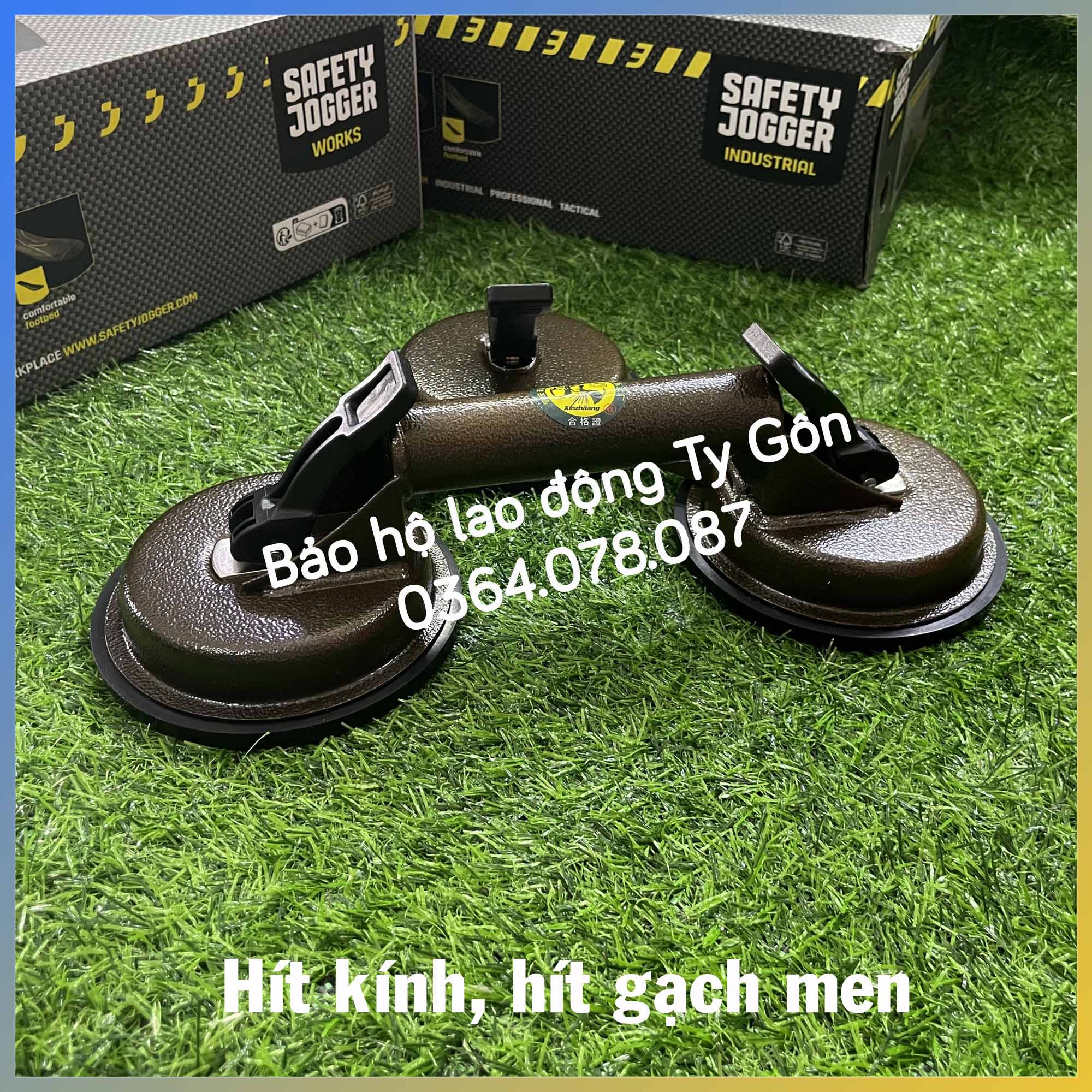 Hít kính, gạch men cầm tay 2 chấu, 3 chấu