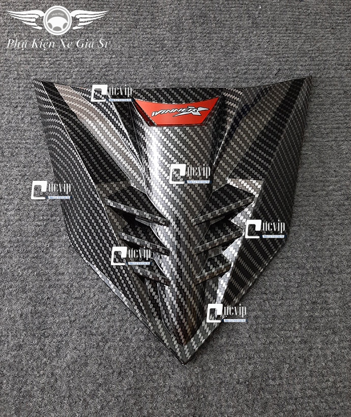 Ốp Mặt Nạ (Chỉ Mũi Trên) Winner X Sơn Carbon MS3534