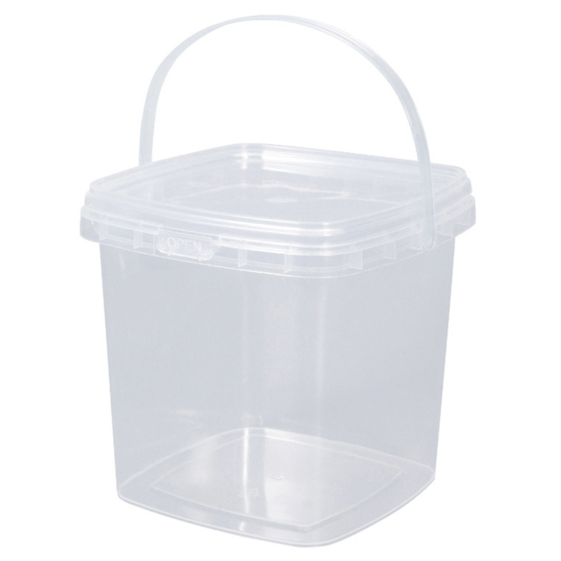 gP8CFeBV Thùng nhựa 280ml/500ml/1L/2L có nắp đậy và tay cầm hộp đựng thực phẩm