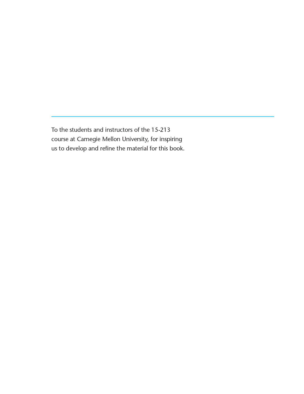 Sách Tiếng Anh Computer Systems A Programmer’s Perspective Third Edition ( 2016)