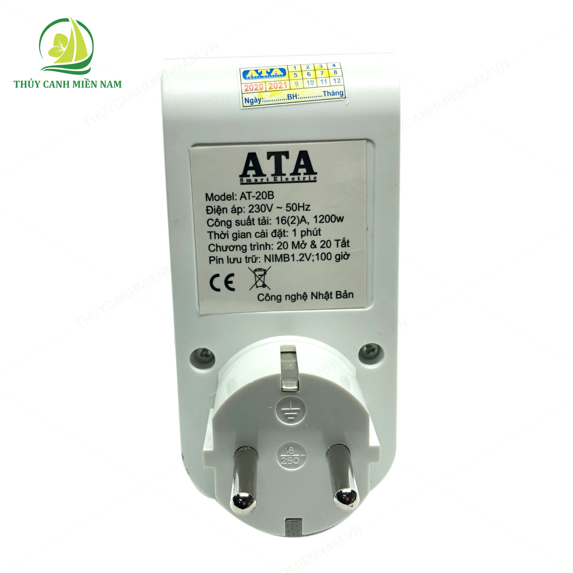 [CHÍNH HÃNG, BẢO HÀNH 6T] Timer hẹn giờ điện tử ATA Smart Electric 12V