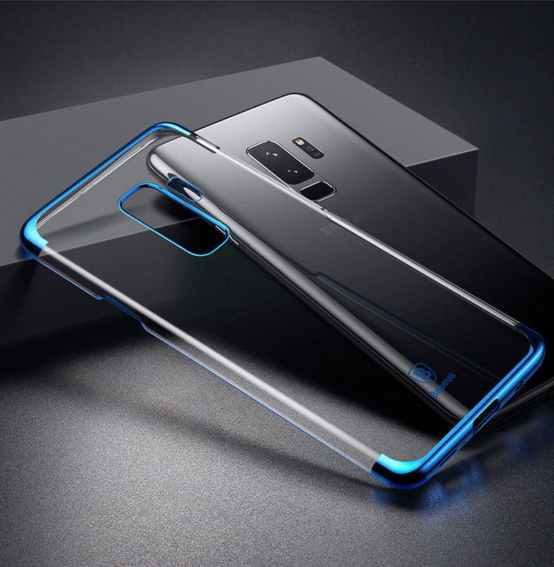Ốp Lưng Viền Màu Baseus Luxury Glitter Cho Máy Samsung Galaxy S9