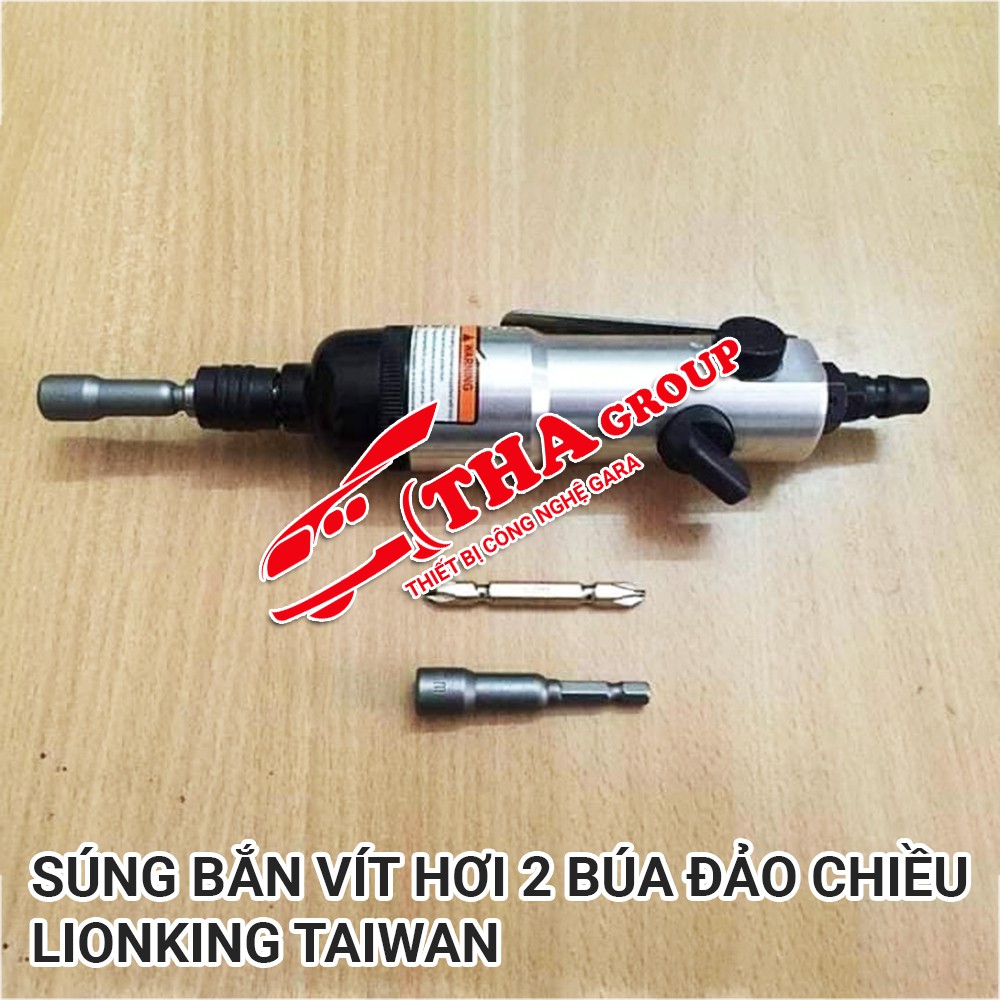 Bắn Vít Hơi 2 Búa Đảo Chiều Lionking Taiwan.