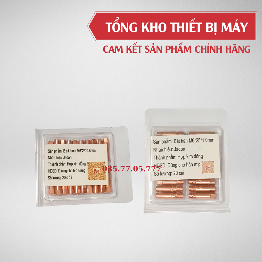 Bộ 20 béc hàn MIG mini