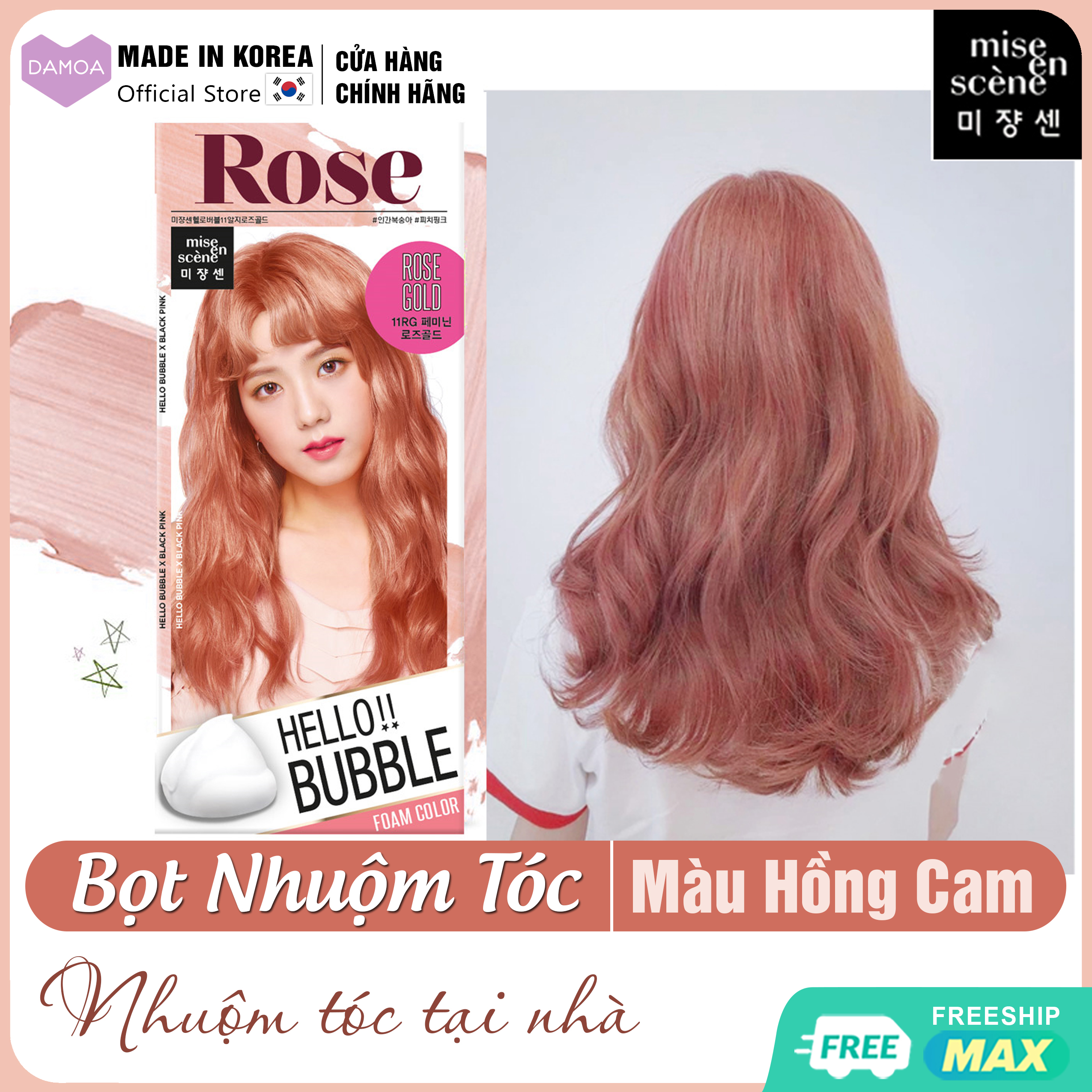 Tóc hồng cam luôn là lựa chọn thú vị cho những cô nàng yêu sự nổi bật, sáng tạo. Với sự kết hợp giữa màu hồng và cam, bạn sẽ trông nổi bật hơn so với những kiểu tóc khác. Hãy xem hình ảnh để cập nhật ngay kiểu tóc mới nhất này.
