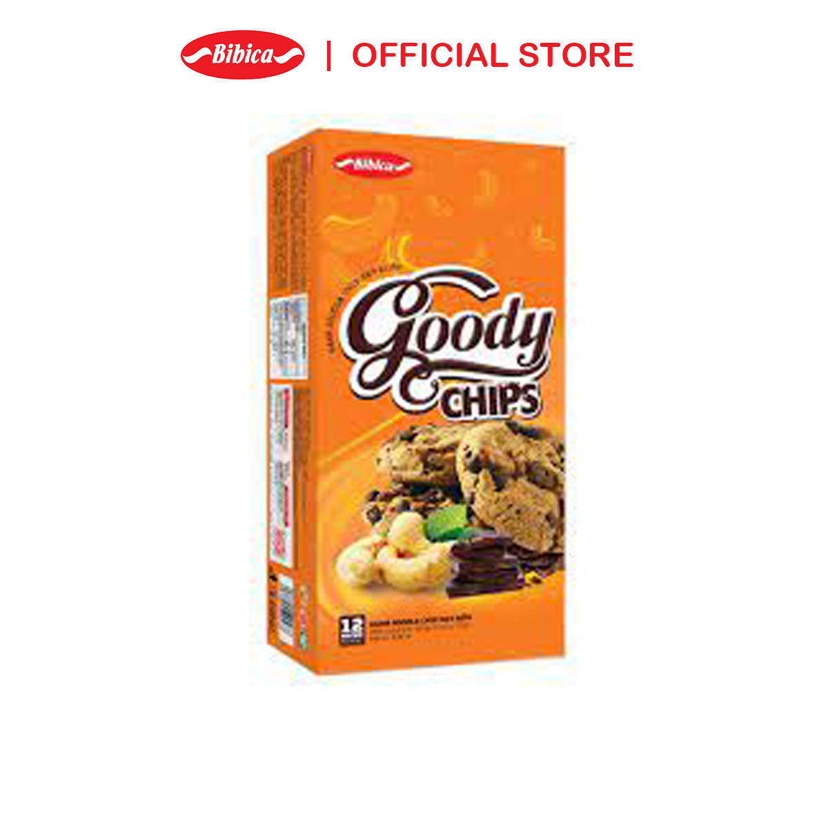 Combo 2 Bánh Goody Chip Dừa Bibica 144g