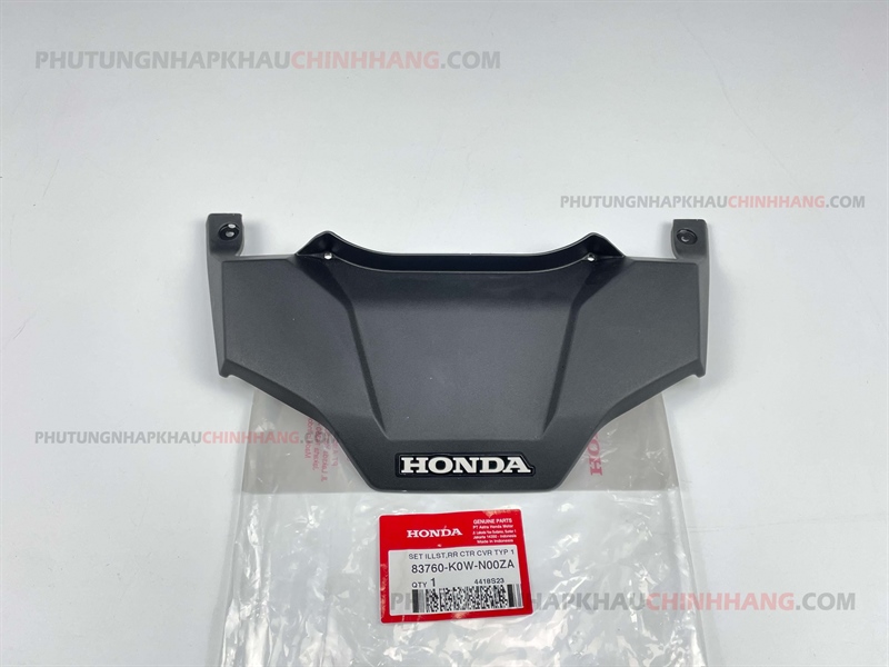 Mu rùa adv 150 k0w chính hãng honda indo, ốp đèn hậu sau 83760k0wn00za