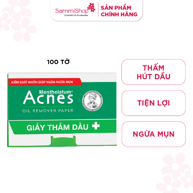 Acnes Giấy thấm dầu 100 tờ