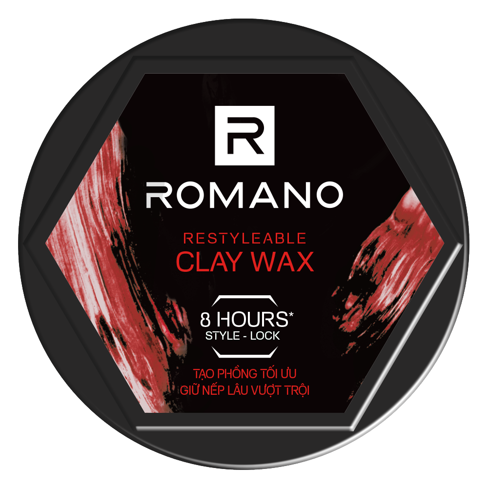 Sáp tạo kiểu tóc Romano Restyleable Shiny 68g