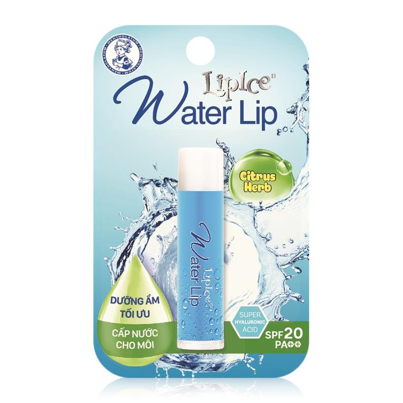 [Hcm]Son Dưỡng Không Màu Rohto Lipice Water Lip Mùi Chanh Thảo Mộc 4.3G