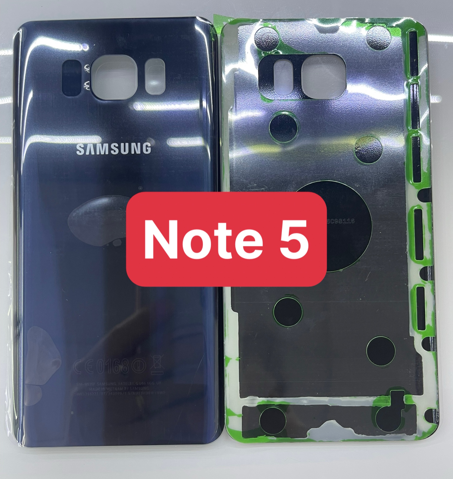 kính lưng zin( nắp lưng sau) sam sung note 5