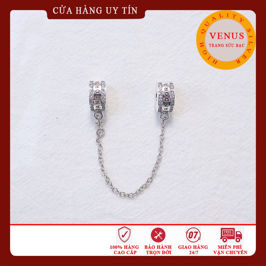 [Charm bạc 925 cao cấp] Charm xích dạng bấm- Mã sản phẩm VENUSCT8