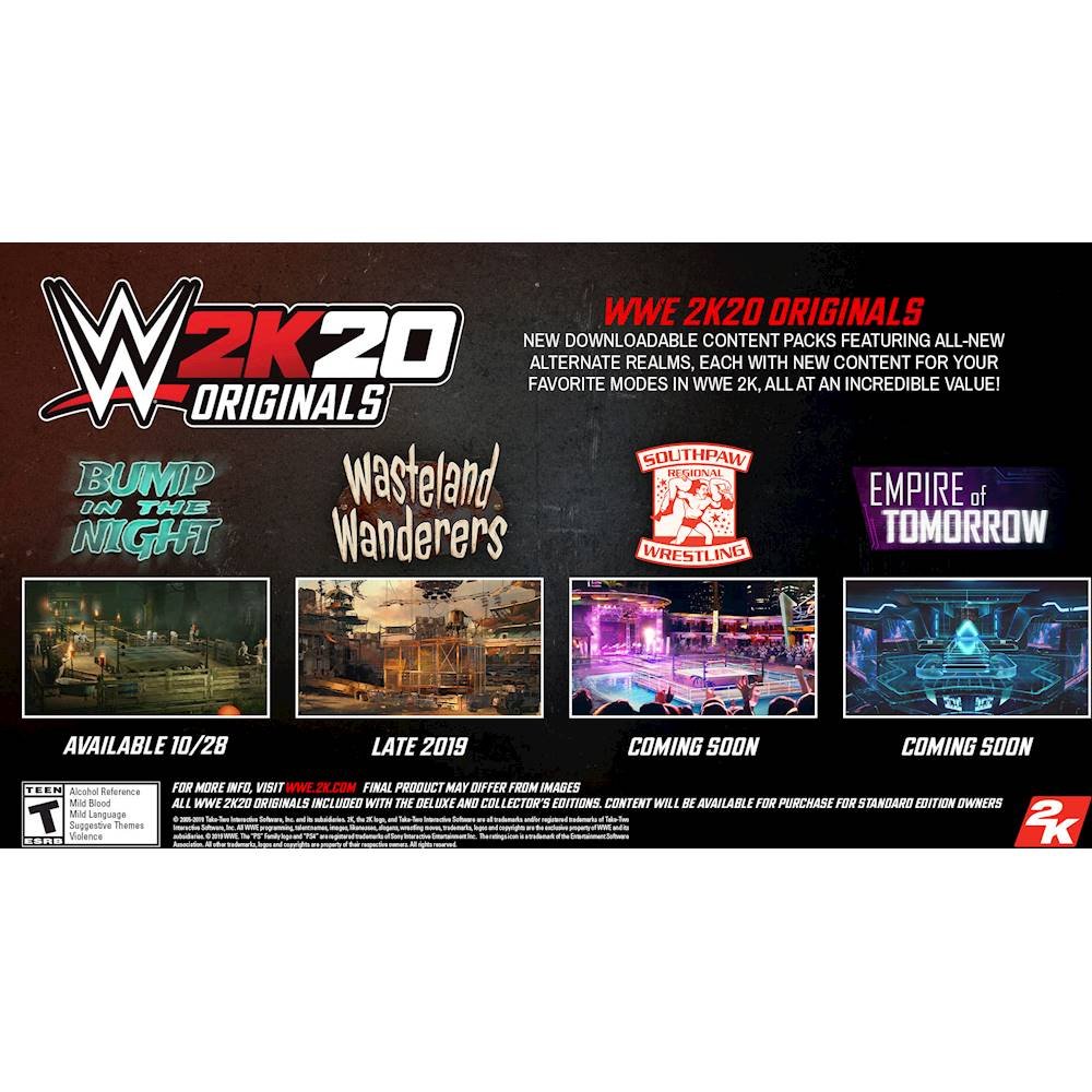 Đĩa Game PS4 WWE 2k20 2020 - Hàng Nhập Khẩu