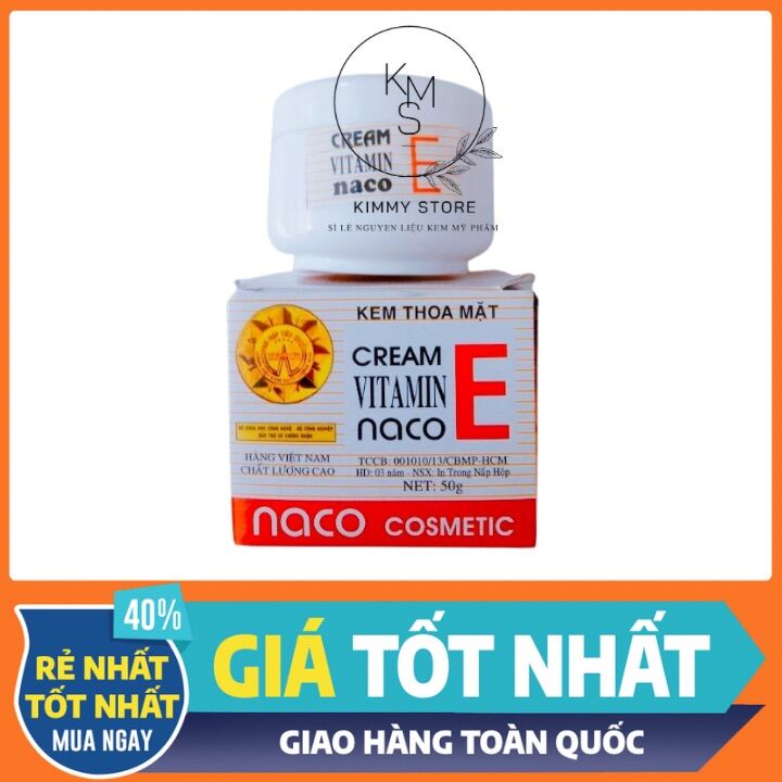 [HCM]lẻ hủ 45g kem Enaco ( kem vitamin E naco )