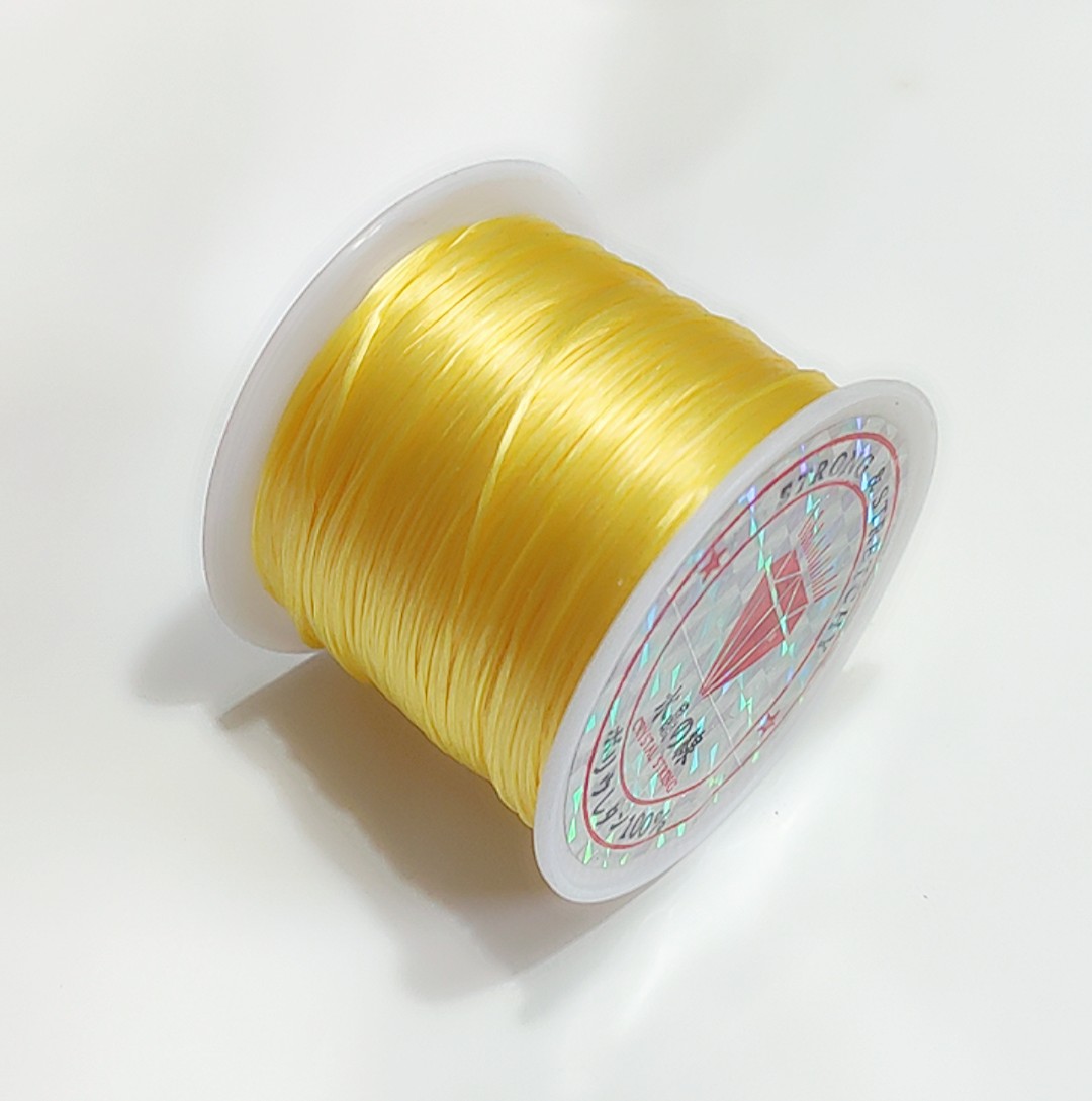 Dây thun xỏ chuỗi, xỏ hạt đá quý Elastic (1 cuộn 60m)