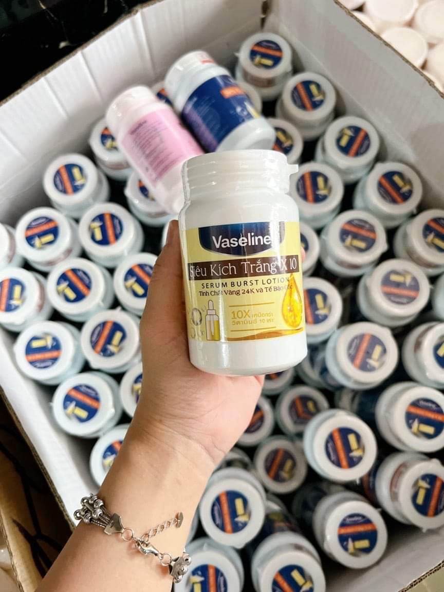 Body Kích Trắng Vaseline 10x 250gr