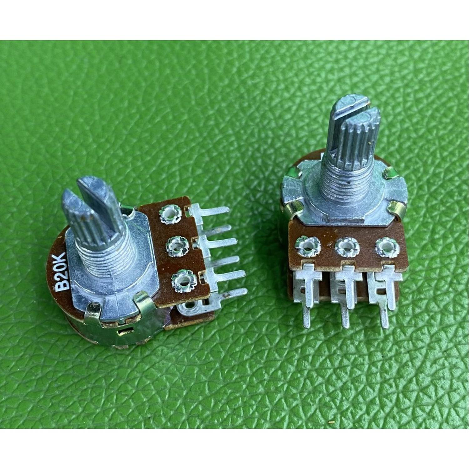 5 chiếc Biến trở (Triết áp) Đôi 10K, 20k, 50K, 100K