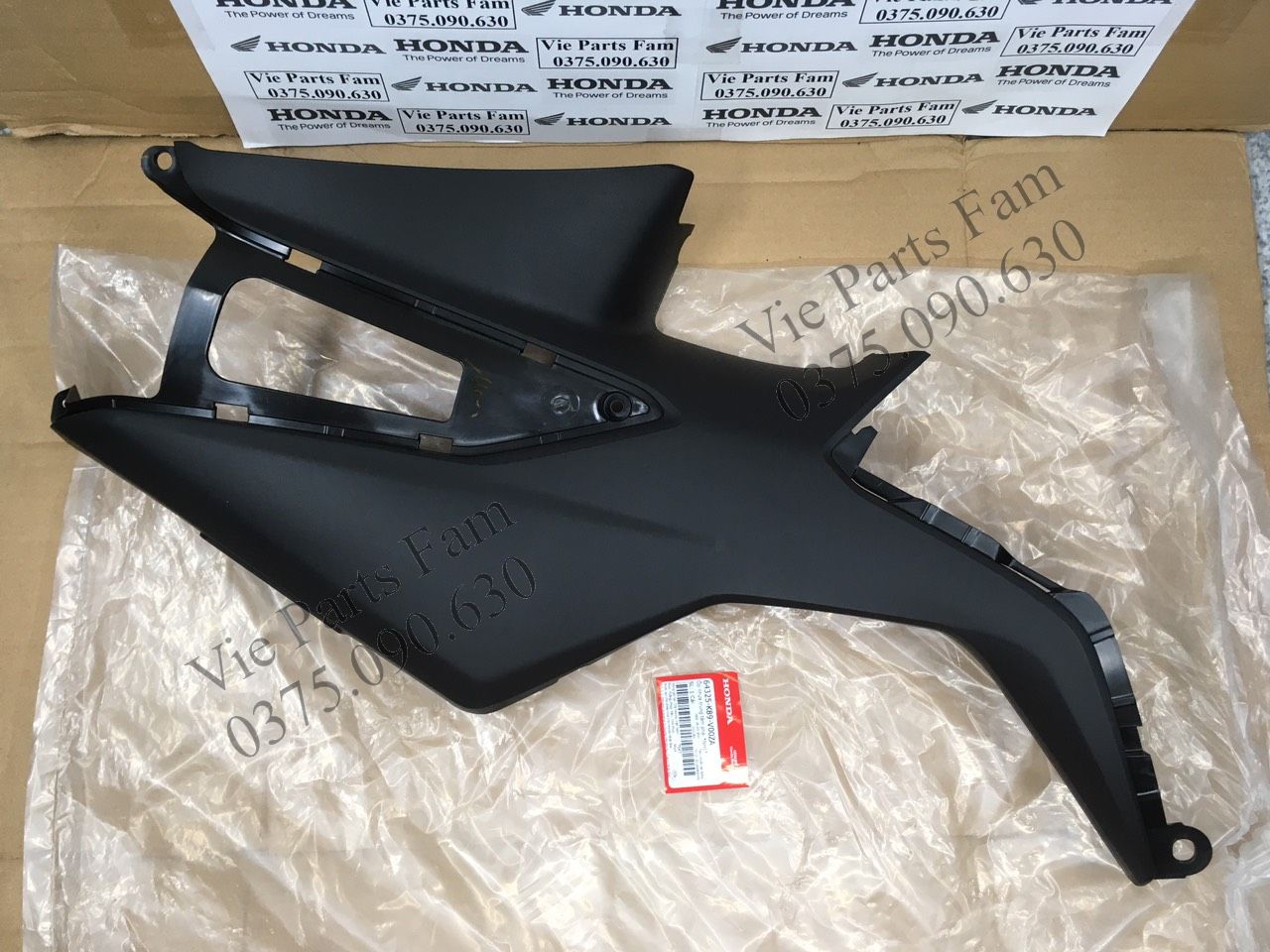 Ốp nhựa trung tâm ốp sườn (cốp) trái phải Wave anpha 110 2017-2021 (giá 1 bên) hàng theo xe mới 100% chính hiệu honda