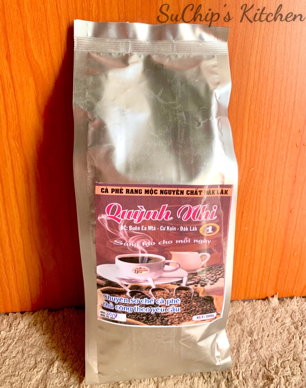 Cafe rang mộc nguyên chất Daklak(bịch 500gr)