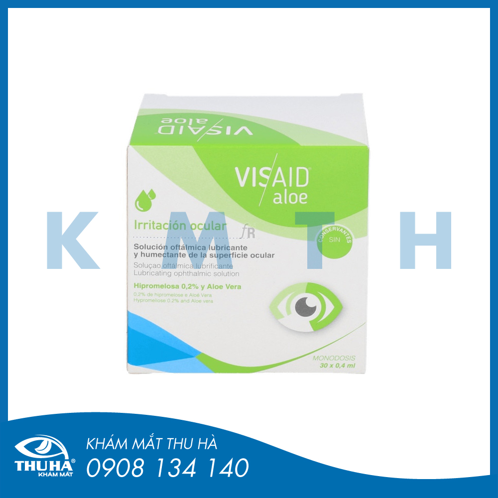 Dung dịch nhỏ mắt VISAID ALOE (Hộp 30x0.4ml)