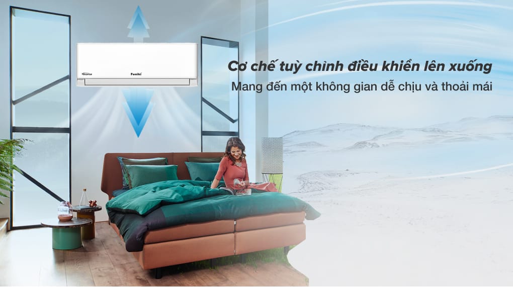 [TRẢ GÓP 0%] Máy lạnh Funiki Inverter 1.5 HP HIC12TMU.ST3 (Giá áp dụng giao tại HN, HCM& các tỉnh liên hệ shop)