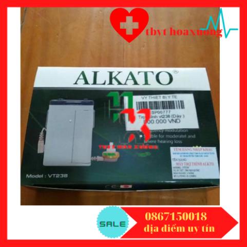 [ Hàng Cao Cấp] Máy Trợ Thính Bỏ Túi Có Dây Alkato VT238