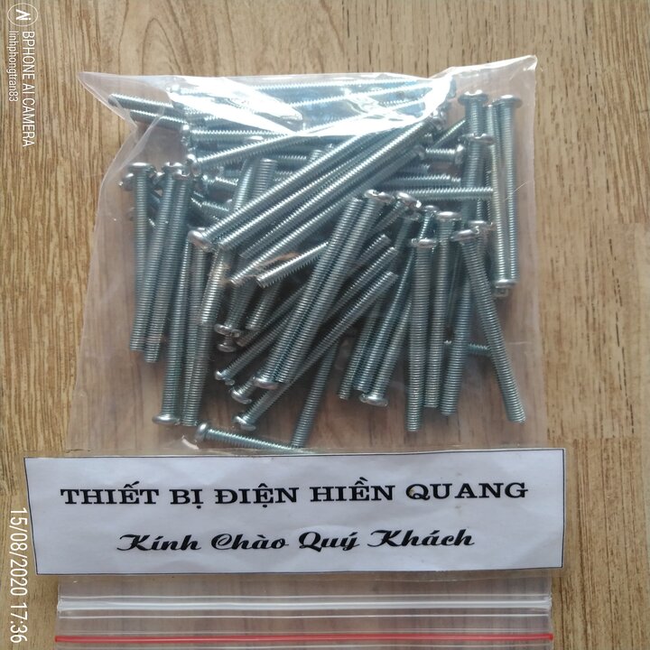 Vít bắt mặt ổ điện 3-5cm