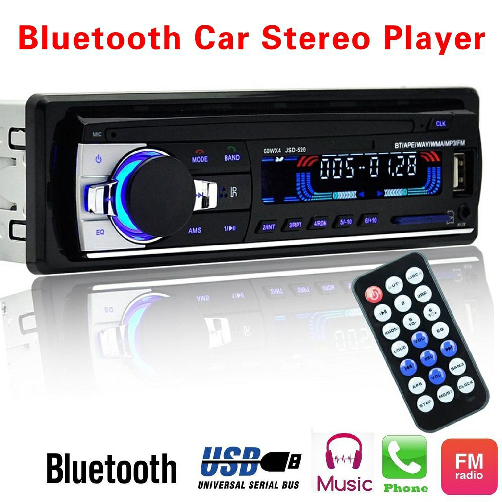 máy nghe nhạc bluetooth mp3 xe ô tô