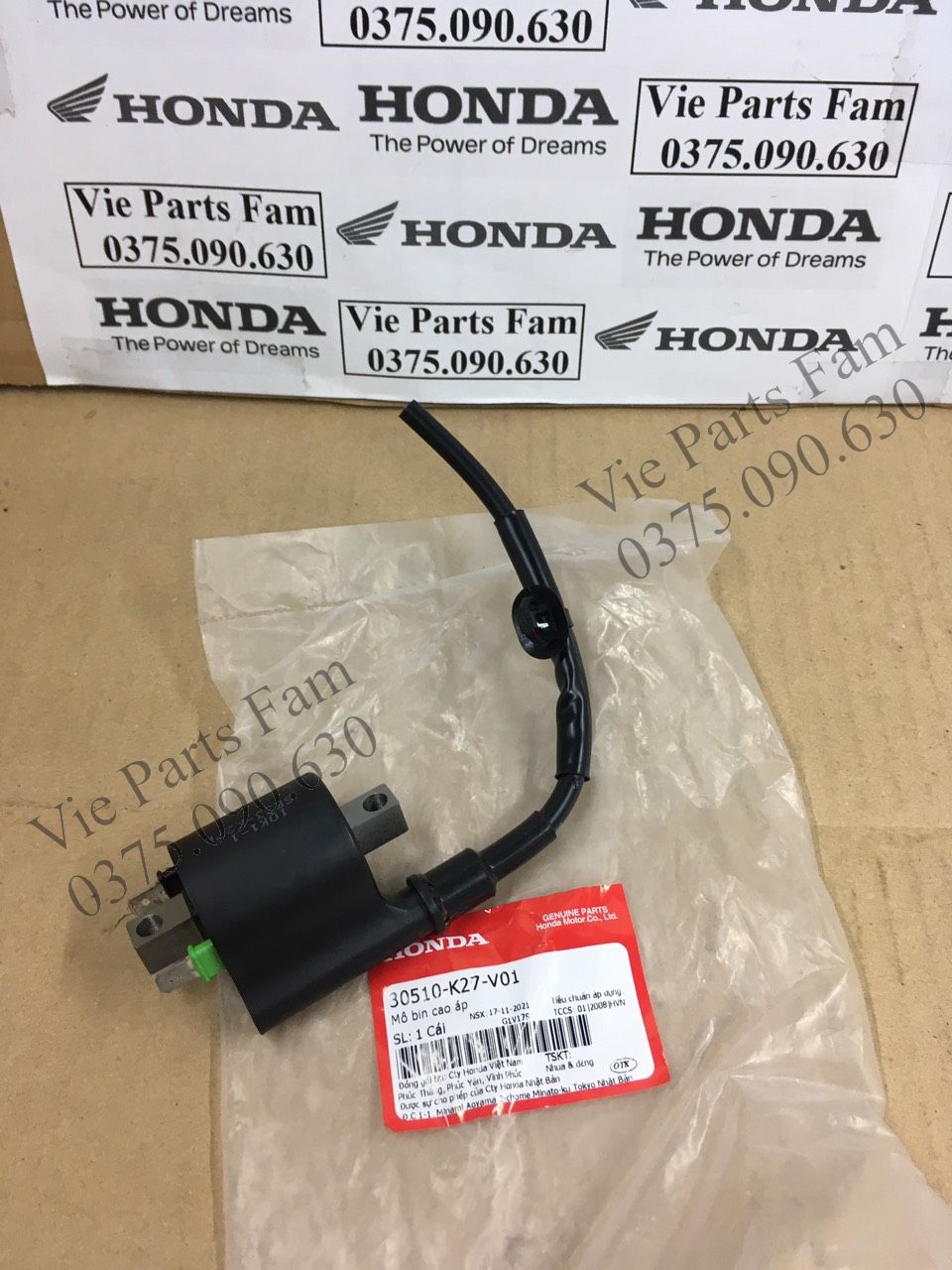 MOBIN SƯỜN AB 2011,2012 ĐẦU BÒ DIN HONDA 100%