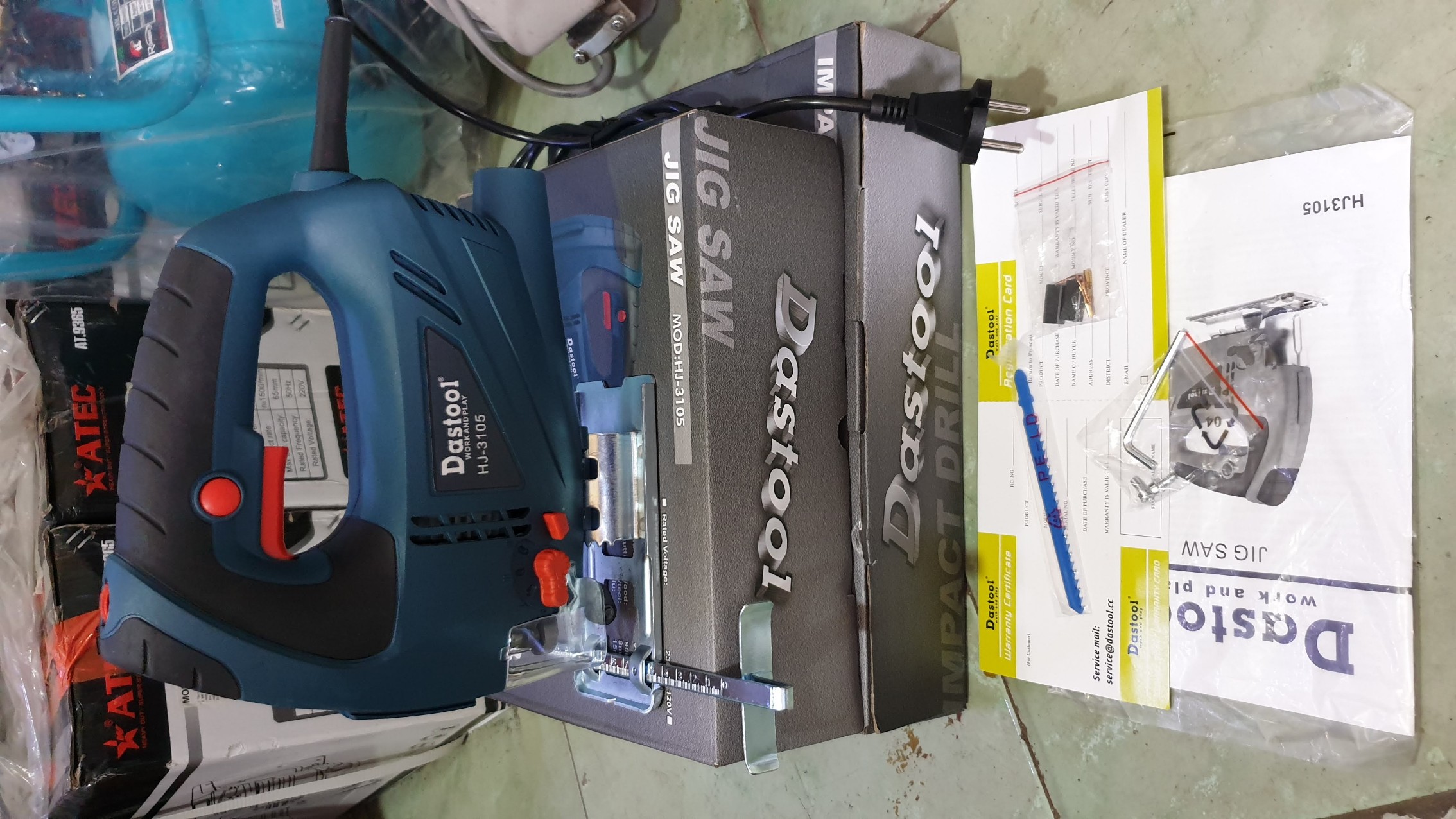 Máy Cưa Lọng DASTOOL HJ03105 Công Suất 650W