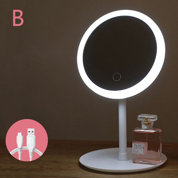 Good nice days💕Makeup mirror with led light Dressing table mirror For Photo fill light