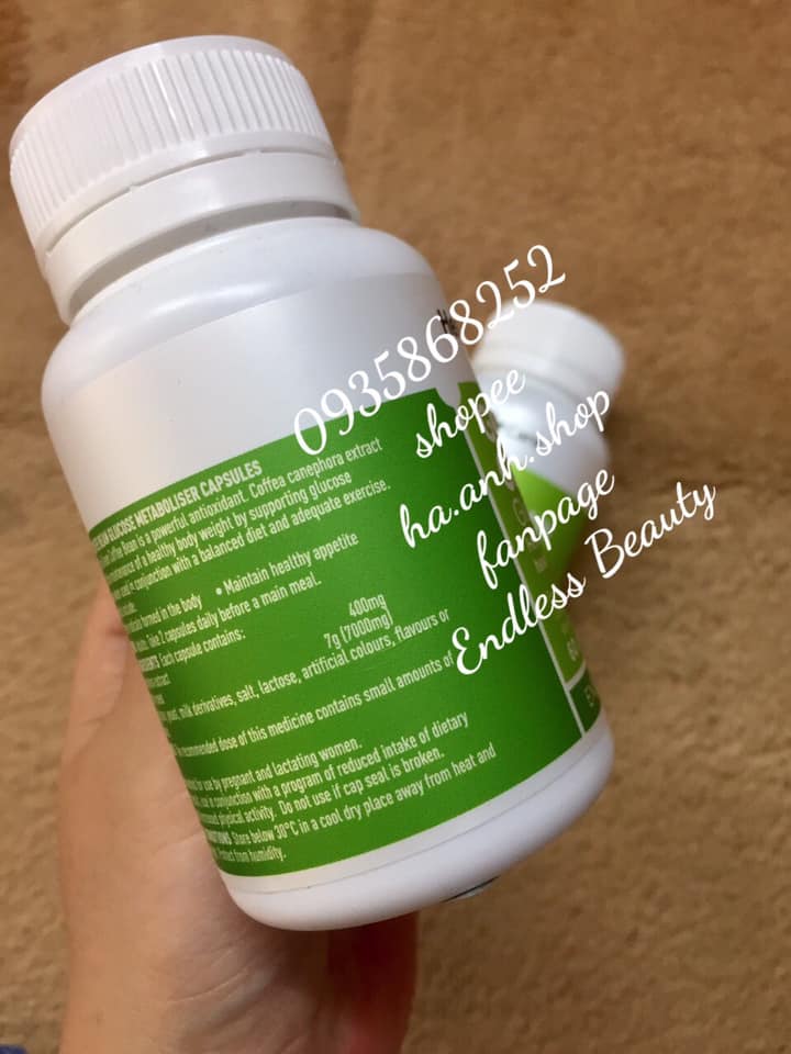 Healthy Care GREEN COFFEE BEAN 60 VIÊN