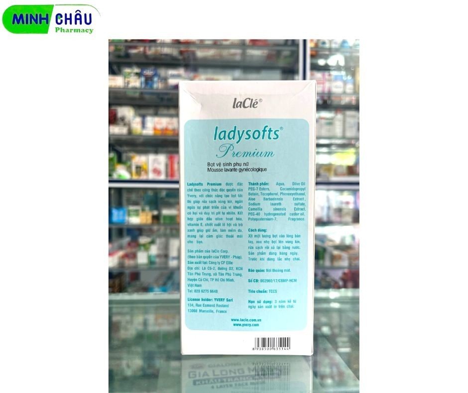 Bọt Vệ Sinh Phụ Nữ Ladysoft Premium