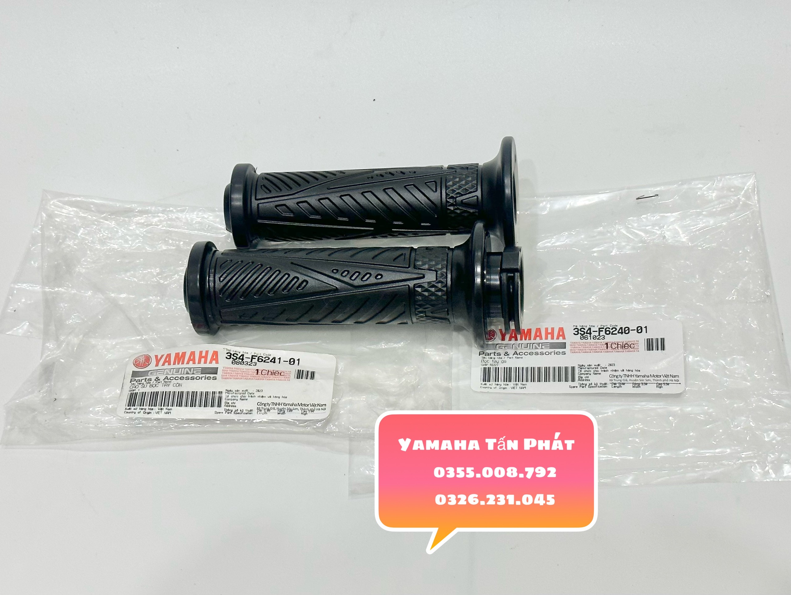 Bao tay sirius có ống ga chính hãng yamaha