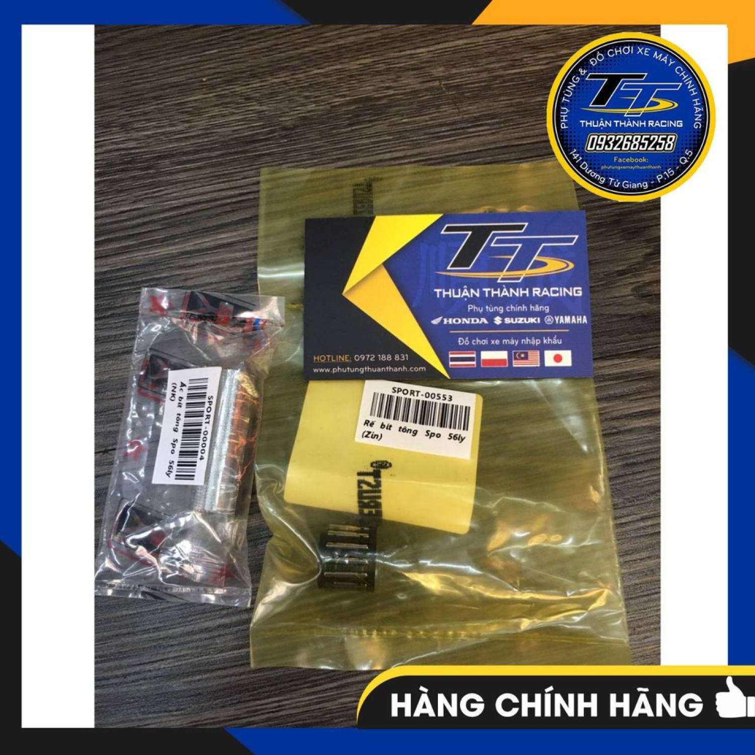 Ắc rế bitong sport 56ly nk - rgv120 - xipo - satria