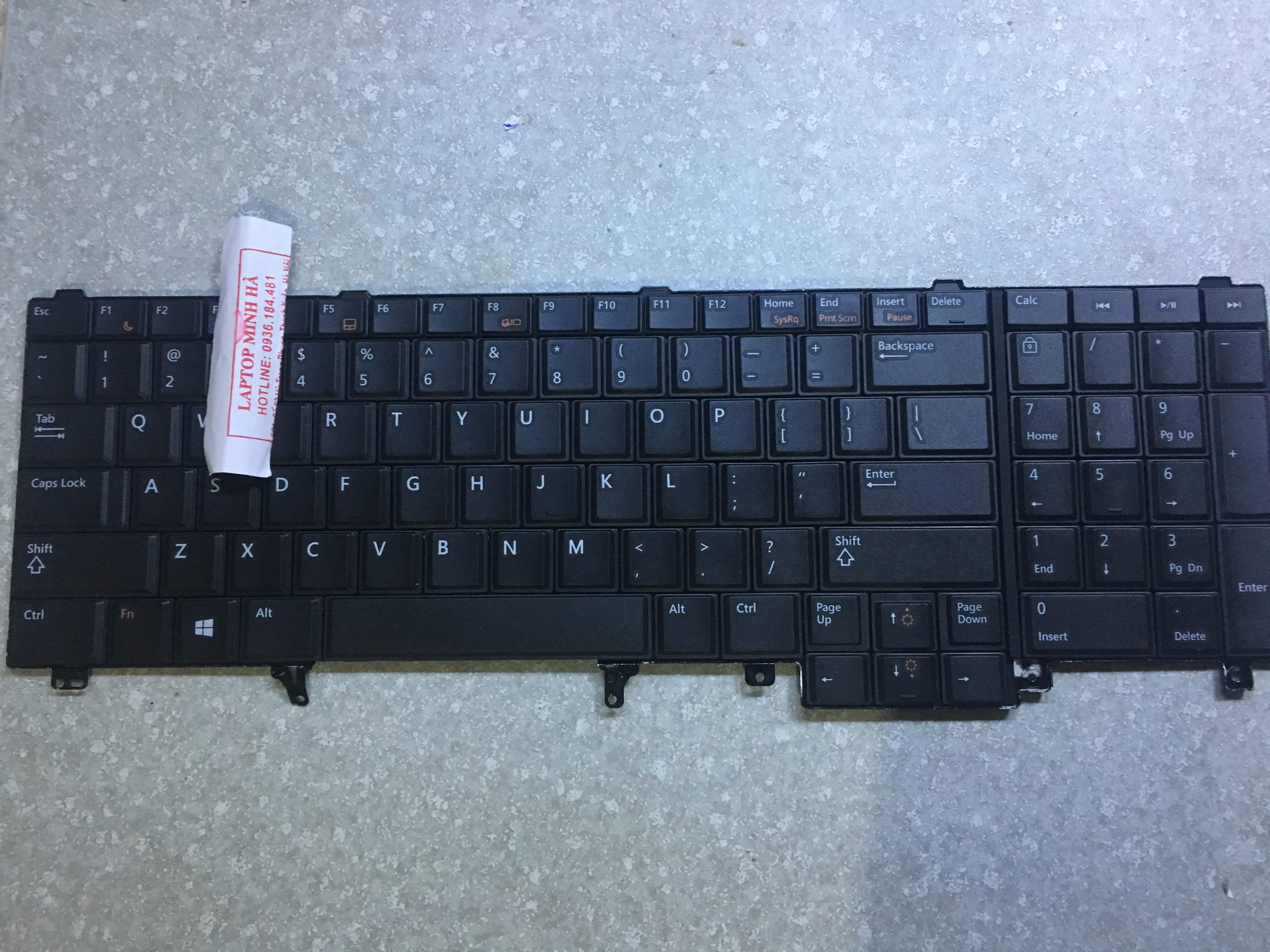 Bàn phím laptop Dell Latitude E6520 loại tốt