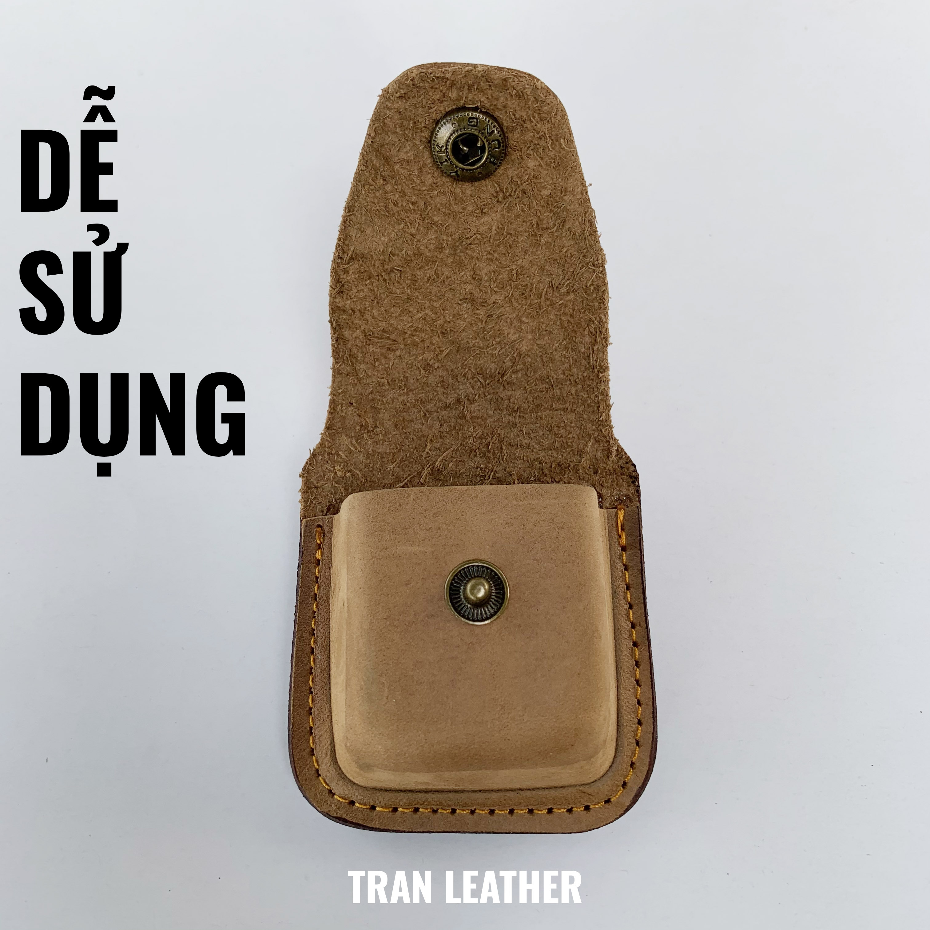 [HCM]Bao Da Zippo - TRAN LEATHER
