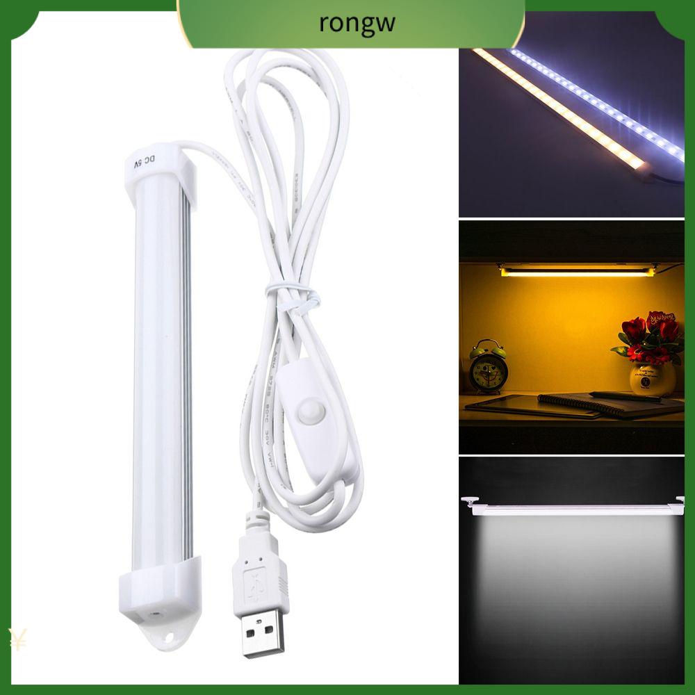 Thanh Cứng LED 5V 20-52CM, Dải Đèn USB Đèn Đọc Sách, Ống Đèn Tủ