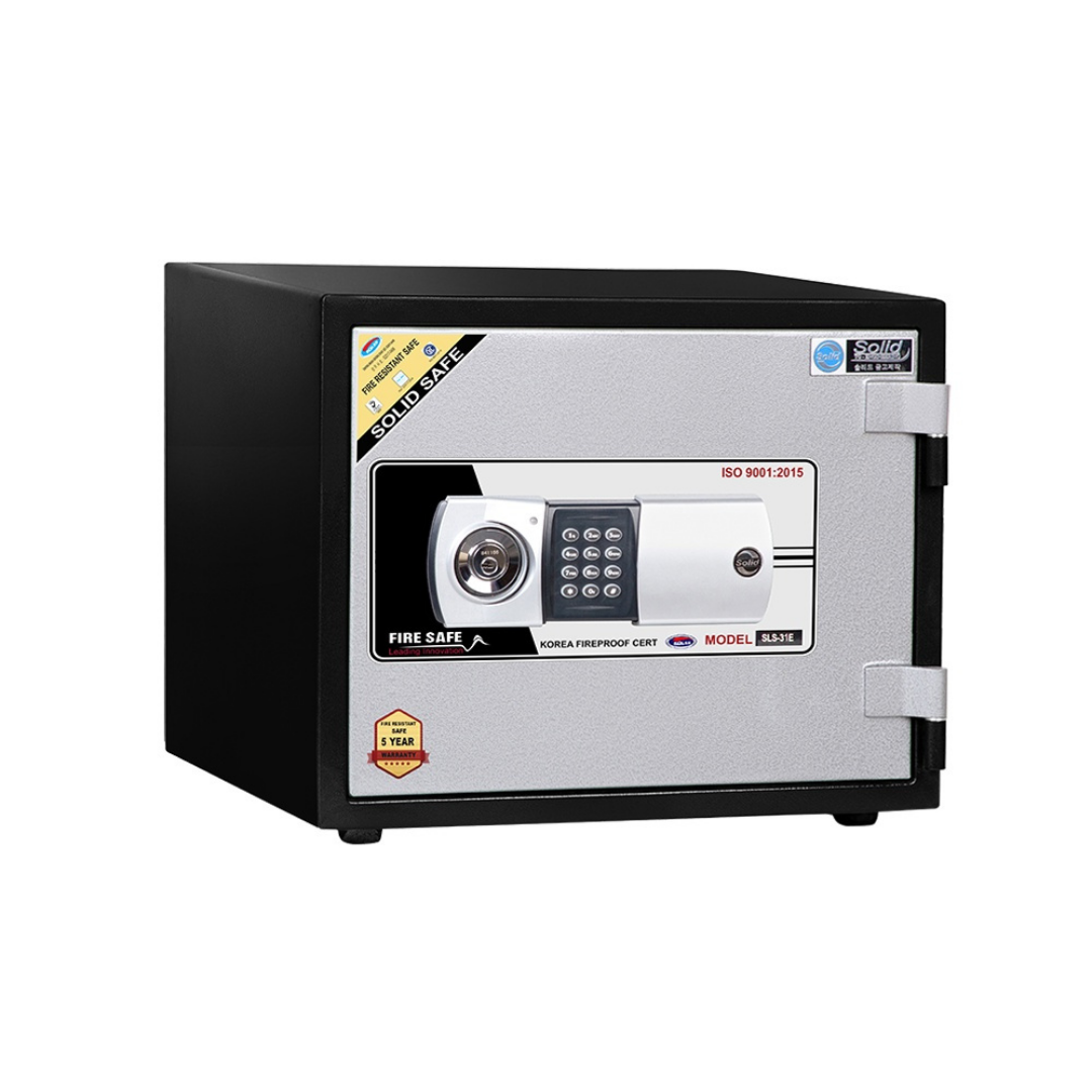 Két Sắt Solid SLS-31 (50kg) Chống Cháy 1000 độ C Hàn Quốc