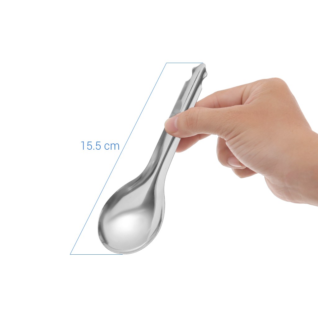 Muỗng cơm, muỗng canh inox, muỗng cơm cán dài