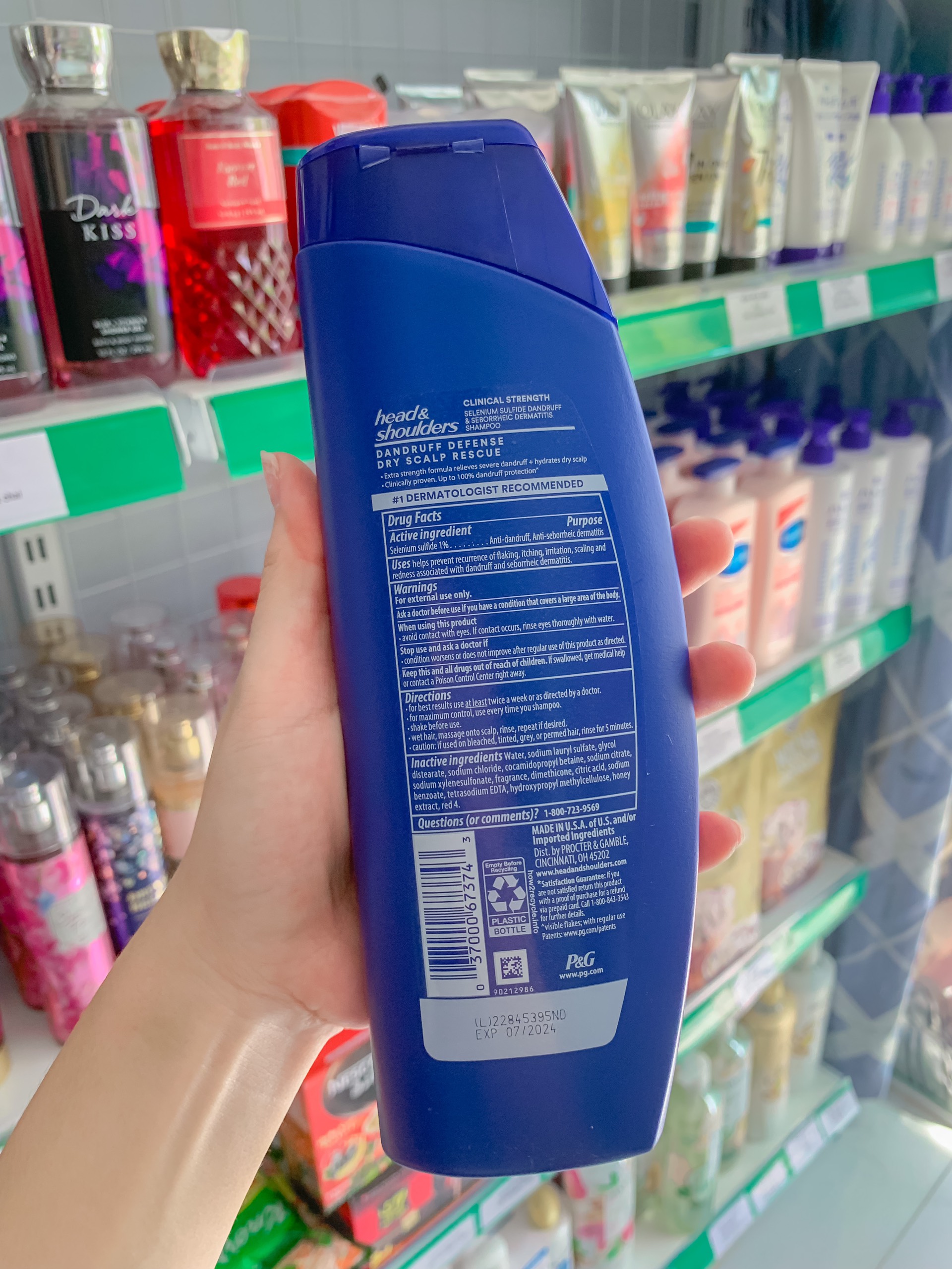 Dầu Gội Head & shoulder cilinical Strength 400ml Của Mỹ