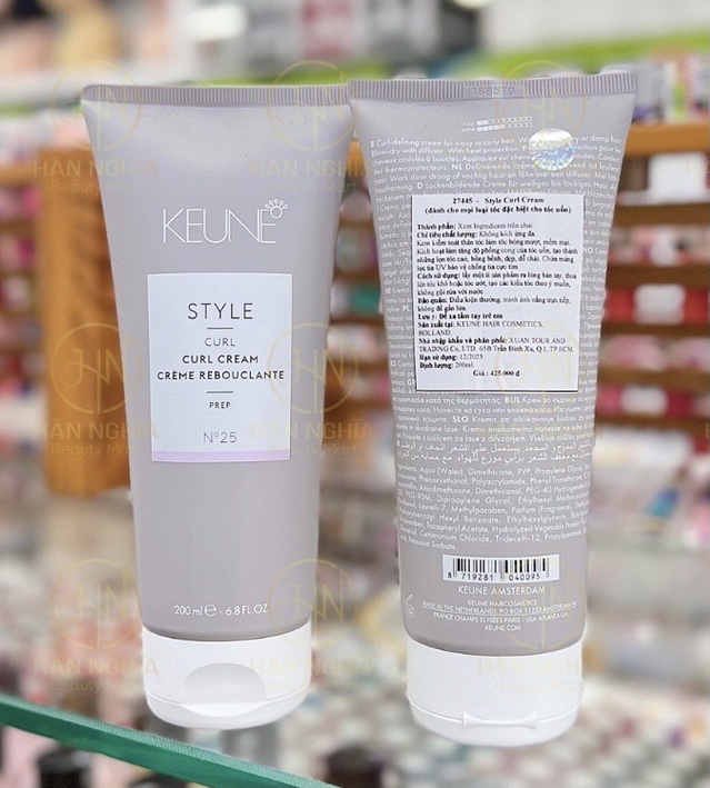 KEUNE Style Curl Cream No25 ( dành cho mọi loại tóc đặc biệt tóc uốn)