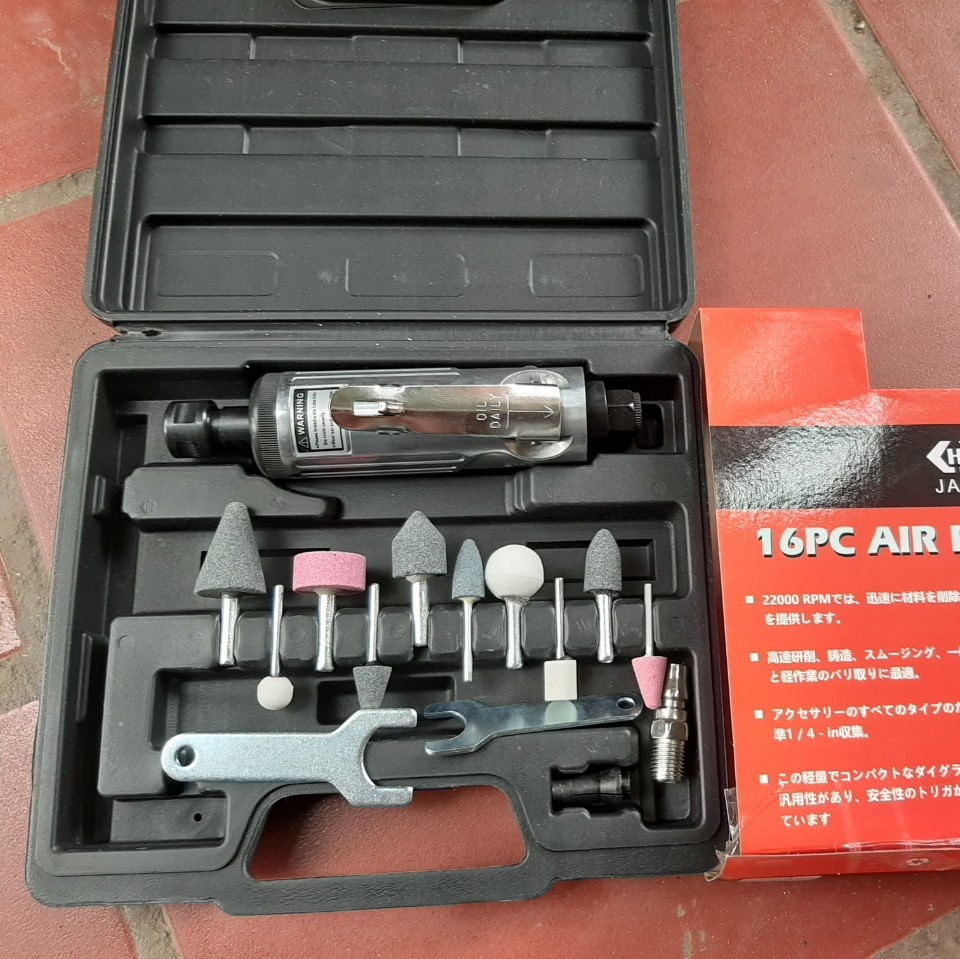 Bộ máy mài hơi săm lốp 16 chi tiết