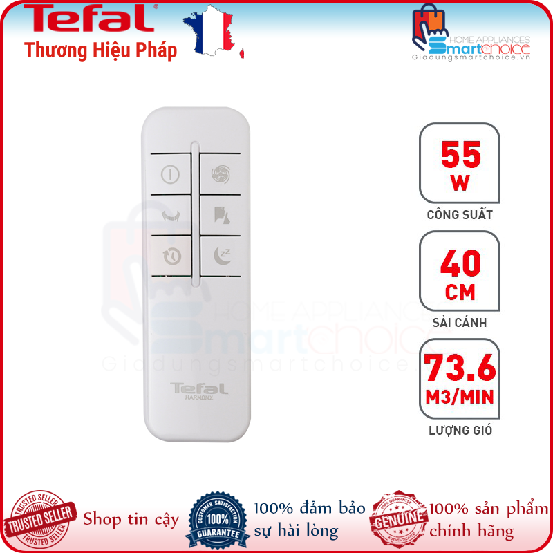Quạt lửng Tefal - VF3629-71 - nâu