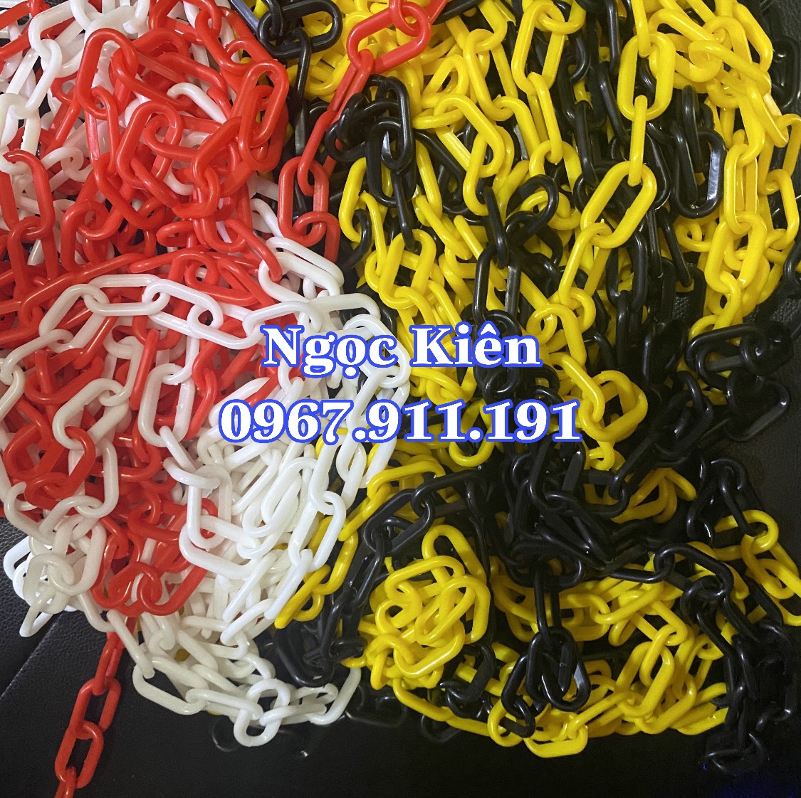 Dây Xích Bằng Nhựa Chất Lượng Cao,dây xích phân luồng dài 25 mét/1 sợi