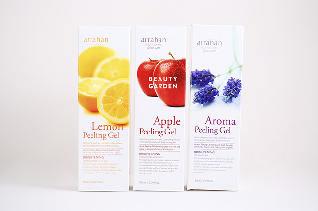 Tẩy da chết Araha Hàn Quốc tuýp 180ml - đủ mùi vị cho chị em lựa chọn