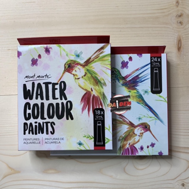 [HCM]Màu Nước/ Acrylic/ Gouache Mont Marte 12ml