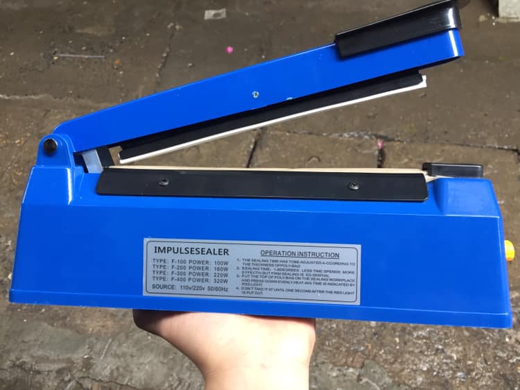 [ Tặng kèm 1 dây hàn nhiệt ] Máy hàn miệng túi 20cm và 30cm- Bảo hành 6 tháng