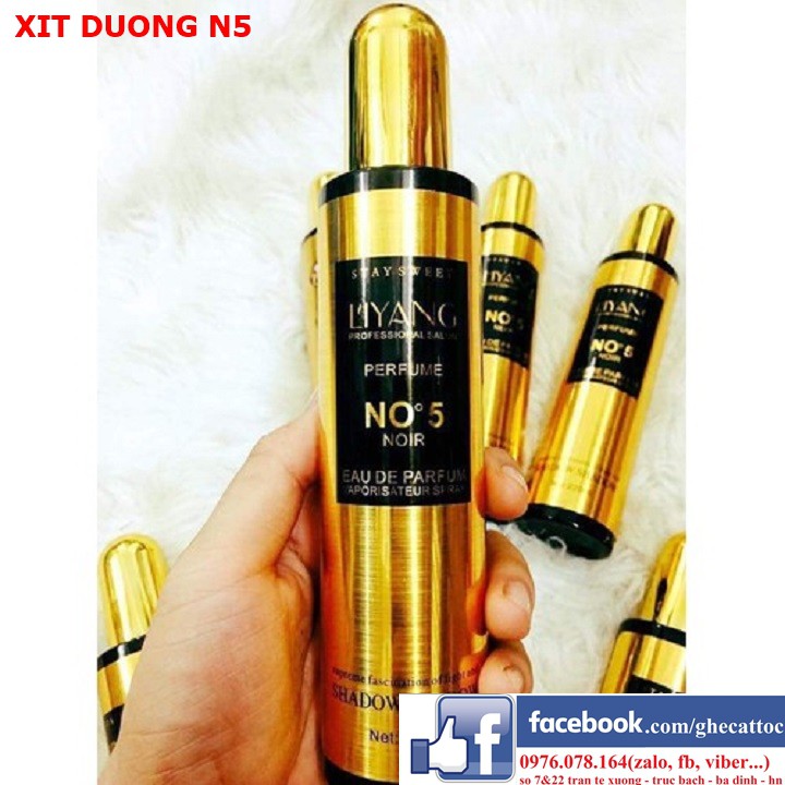 XỊT DƯỠNG TÓC N5
